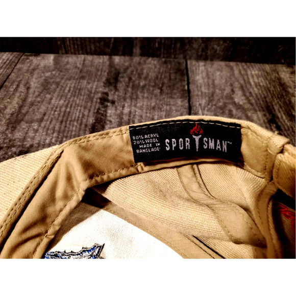 The Giggling Marlin Bar & Grille Cabo San Lucas Adjust. Hat Tan Adult Logo OSFM - Picture 4 of 7